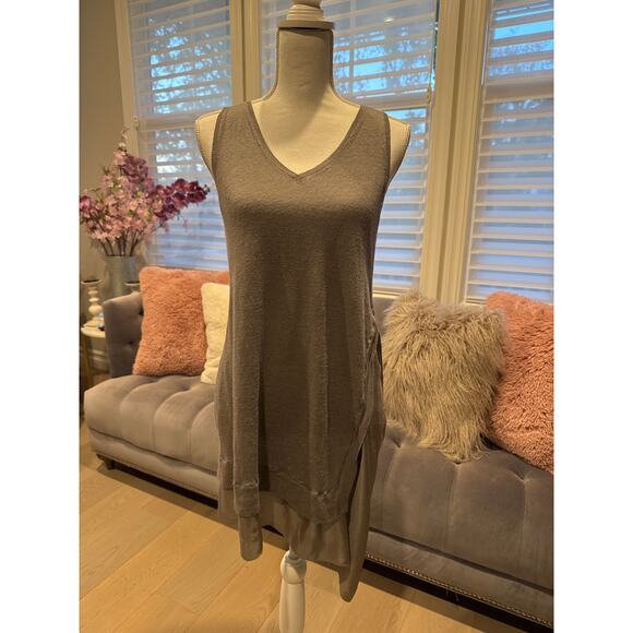 MSRP $178. Eileen Fisher Silk Linen Tunic Tank Size M | SAME DAY SHIP - Picture 1 of 5